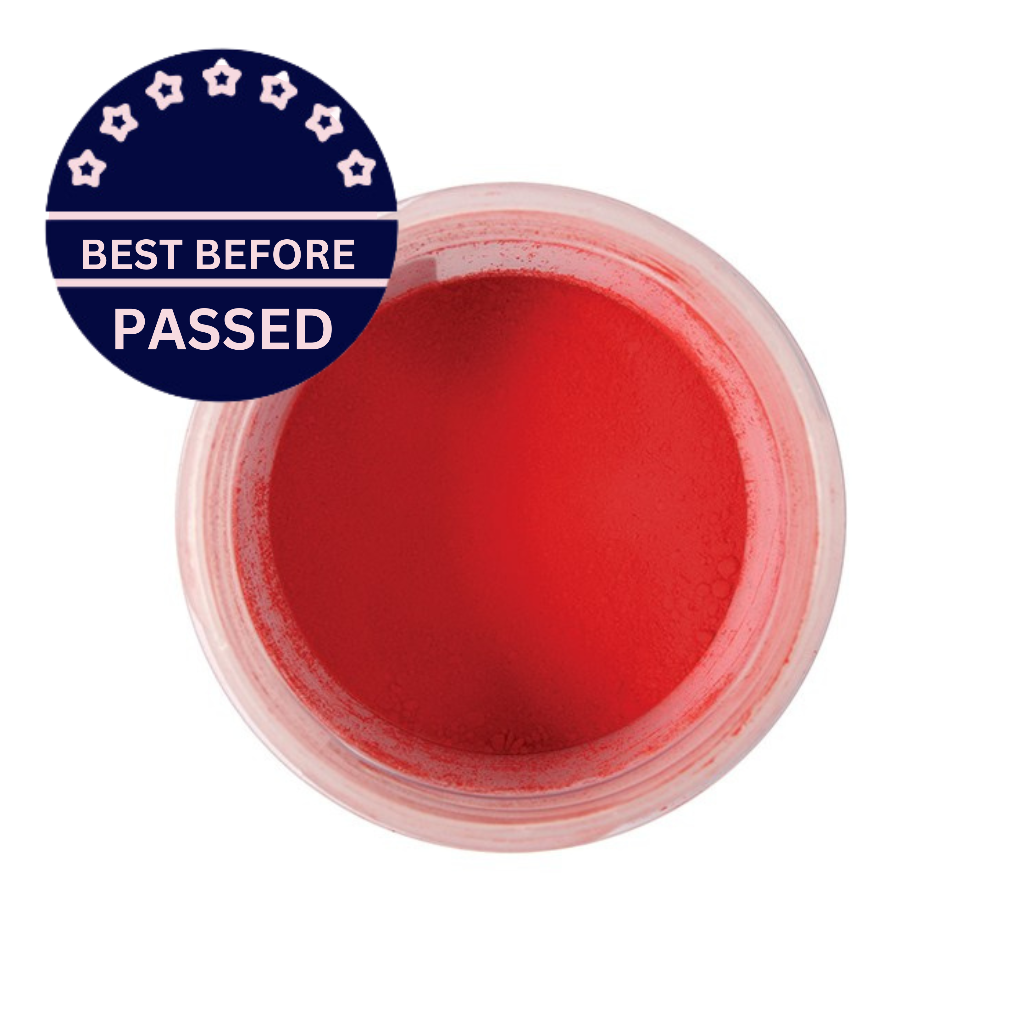 B.B Passed Nov 24 Colour Splash Dust - Matt - Pillar Box Red - Edible Sugarcraft Food Colouring Dust