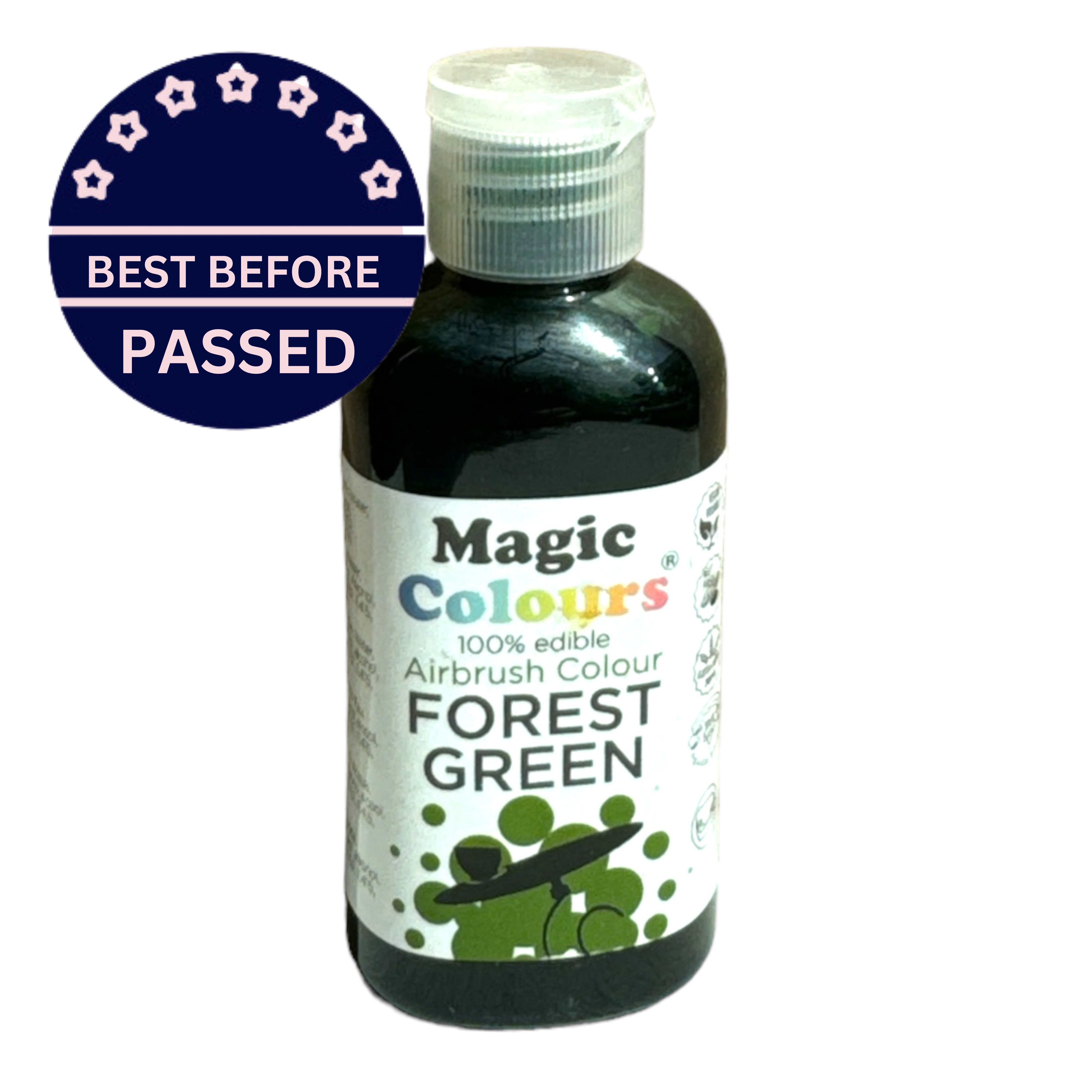 B.B Passed 12/24 Magic Colours Classic Airbrush Colour 55ml - Forest Green