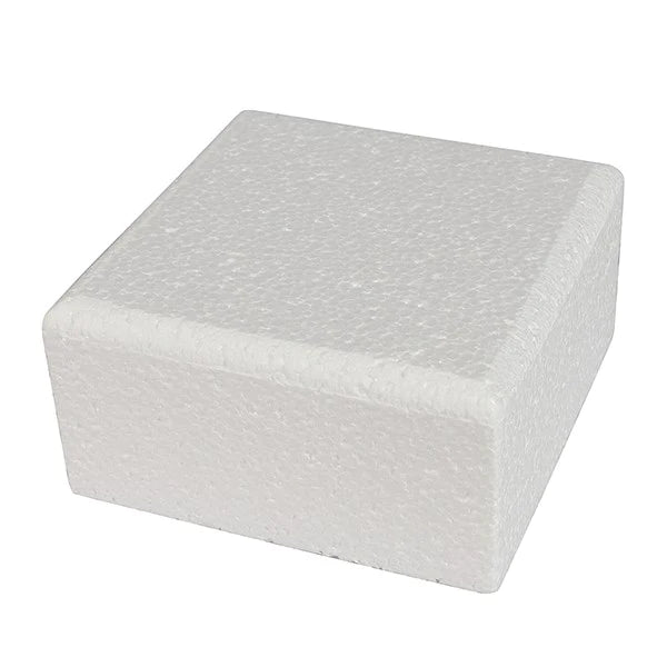 Square 5 Inch Deep Professional Bevelled Edge Cake Dummy - 6"