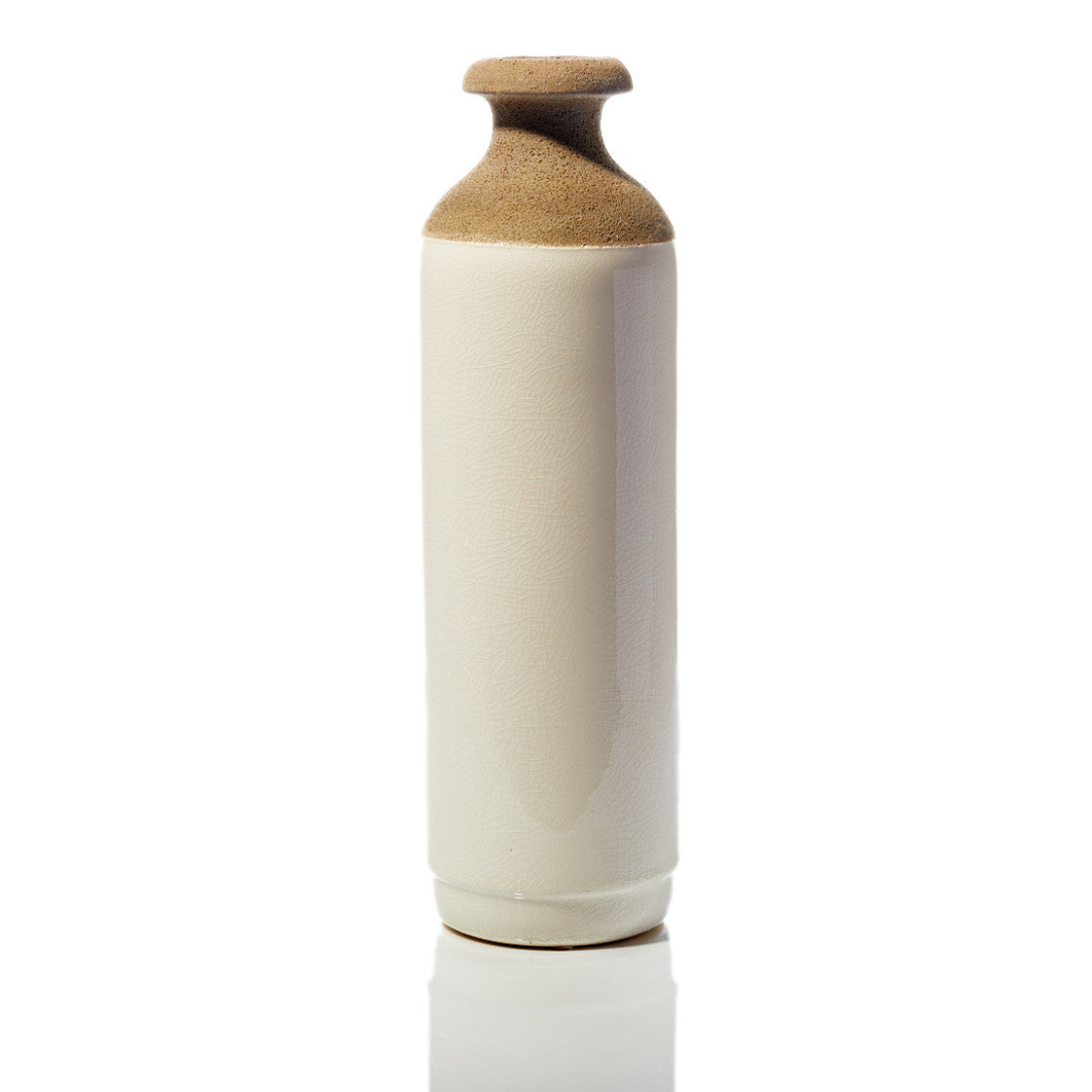 Tall Crackle Glaze Ceramic Natural Decorative Vase