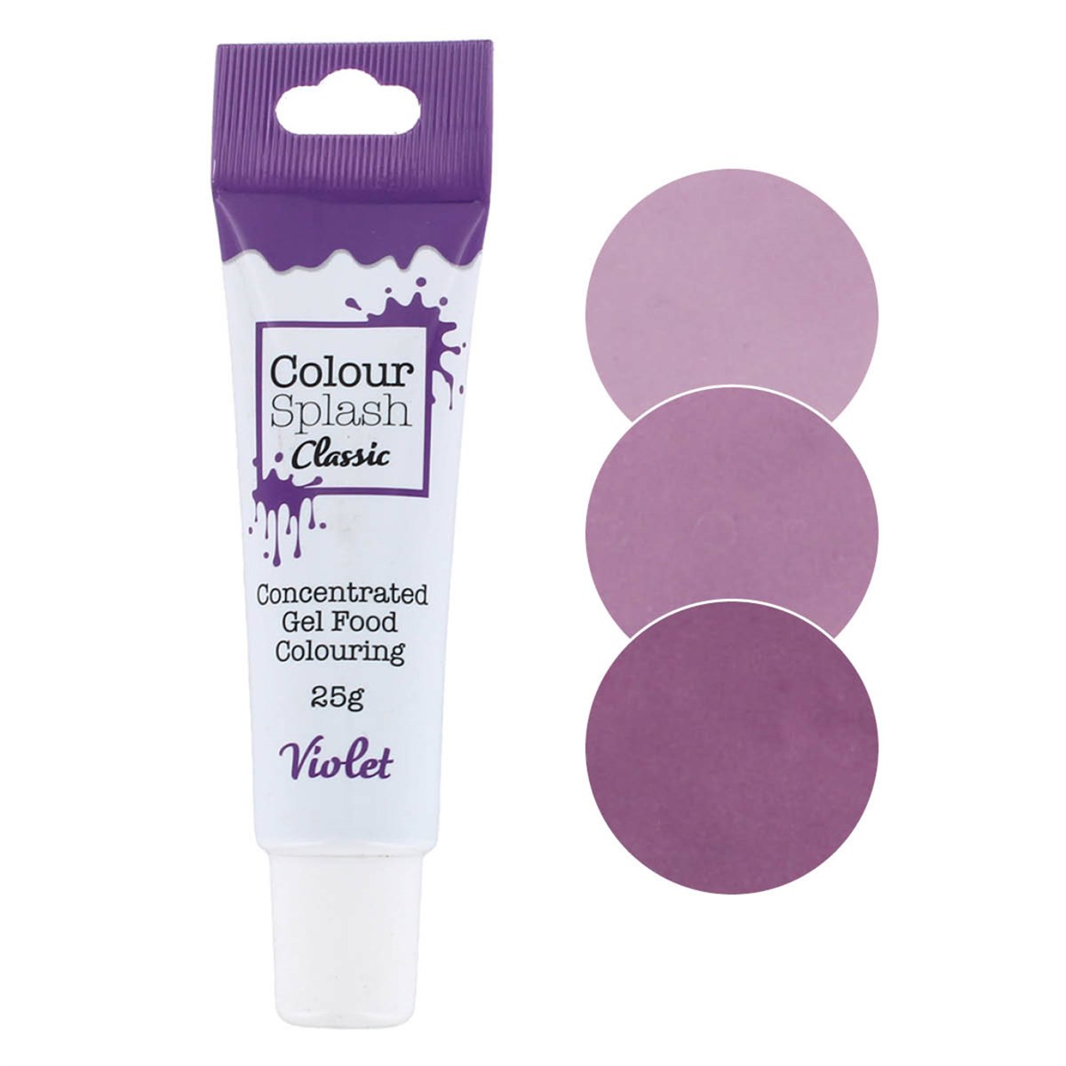 Colour Splash Gel Concentrated Food Colour - Violet - 25g
