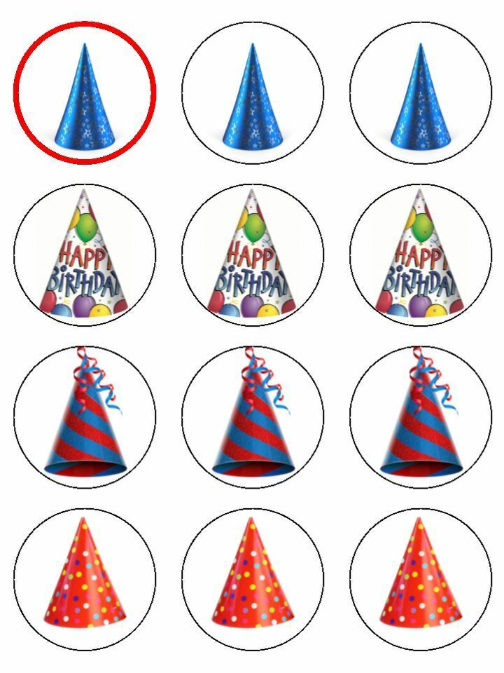 Party Hats birthday hats