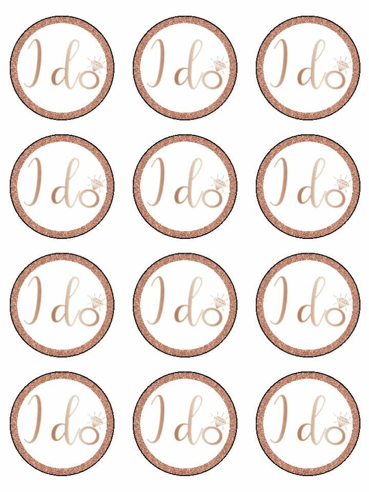 I do wedding engagement rose gold