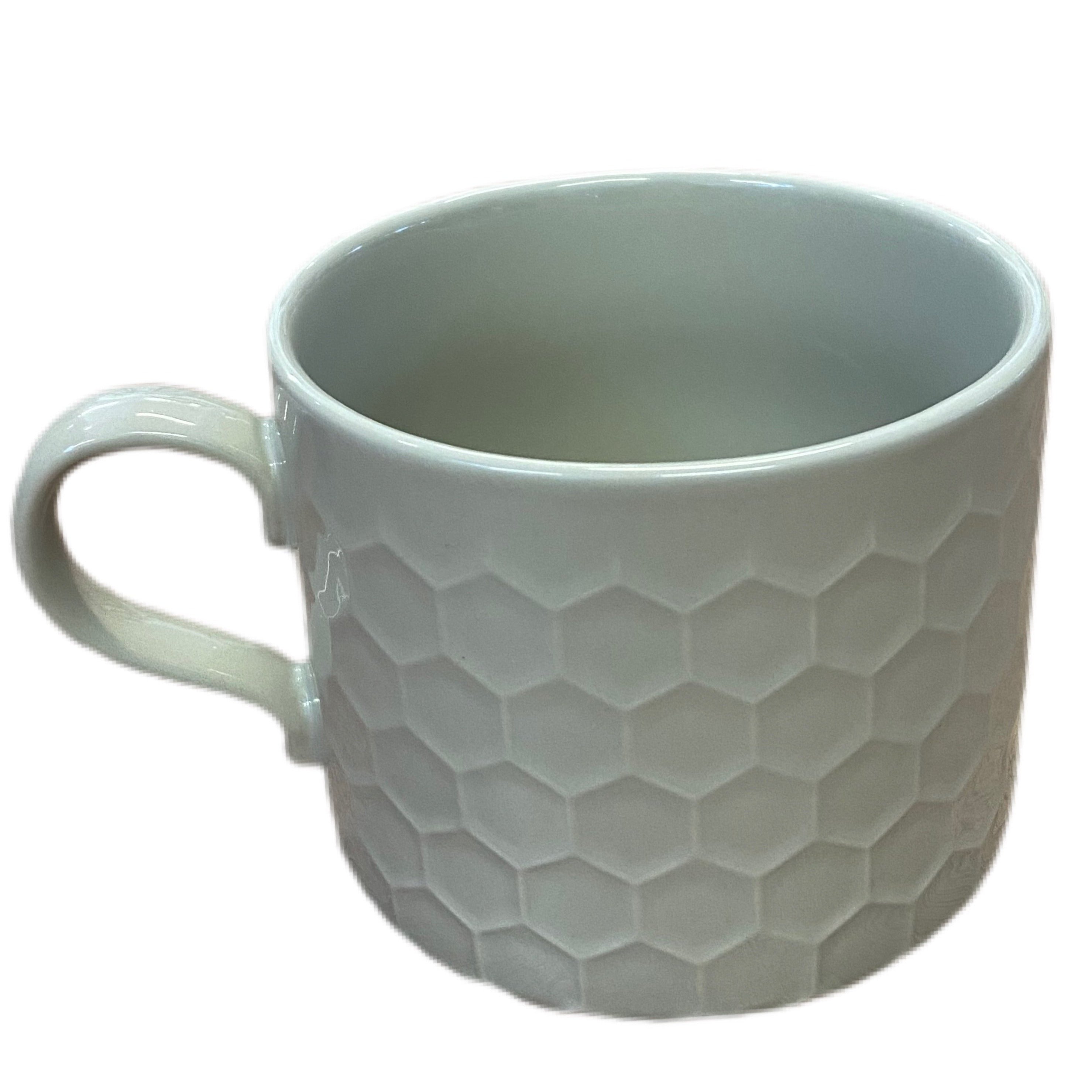 Kitchen Pantry – Honeycomb Design Mug – French Grey - Kate's Cupboard