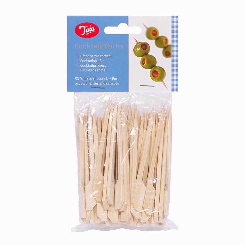 Tala Bamboo Cocktail Sticks Pack of 50