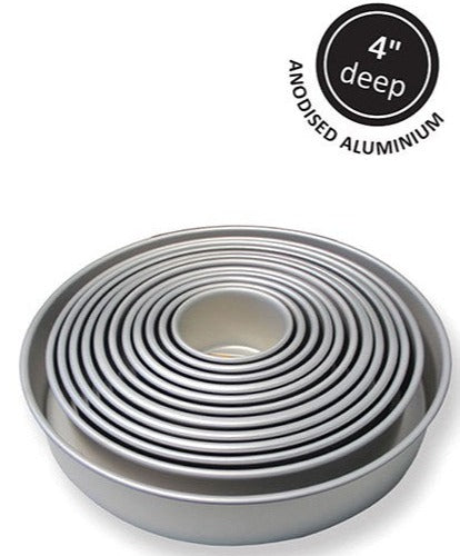 PME Round Cake Tin Anodised Aluminium Baking Pan 10" x 4" Deep kates cupboard newbridge