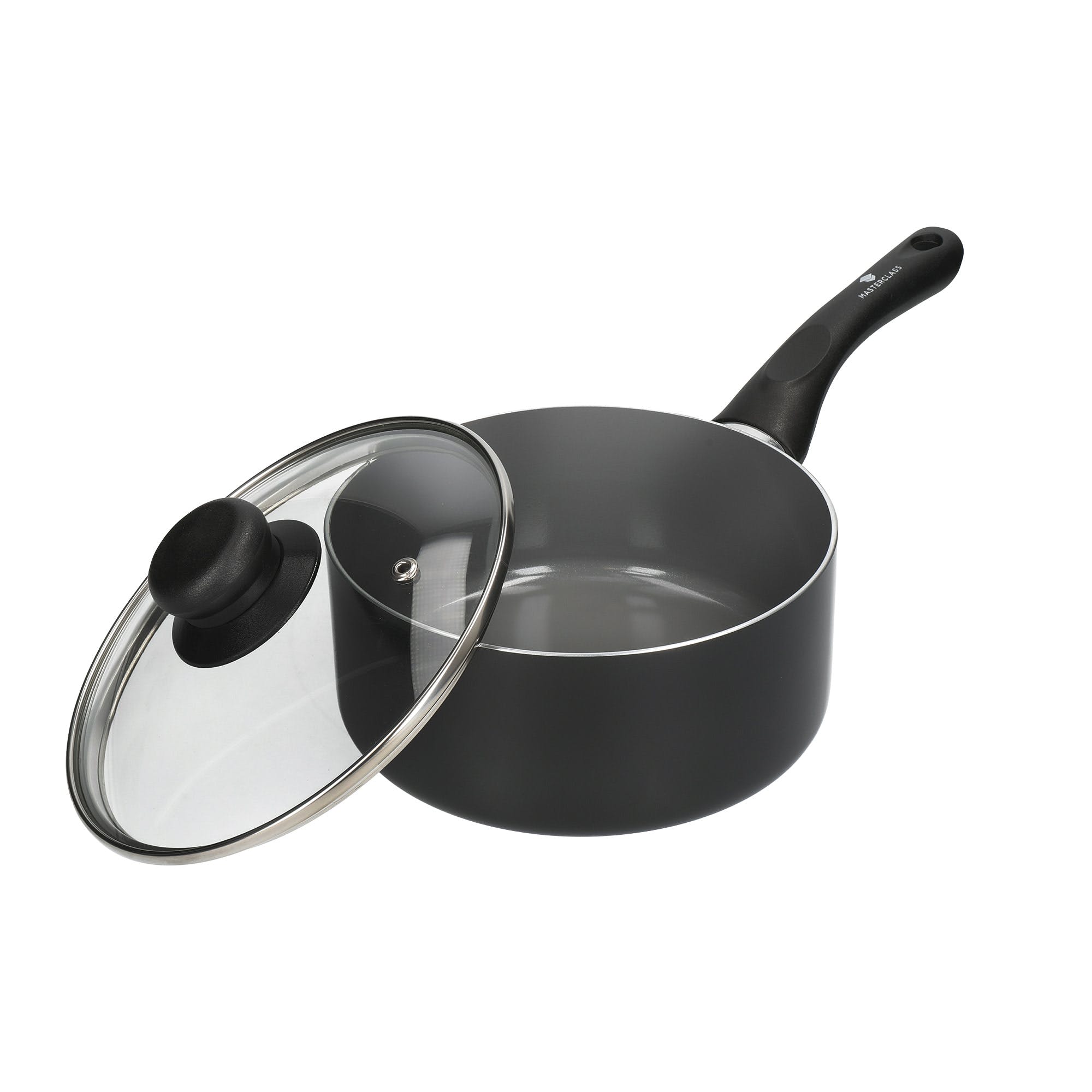 MasterClass Can-to-Pan 18cm Recycled Non-Stick Saucepan with Lid - Kate's Cupboard