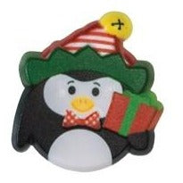 Christmas Ring Ideal Cupcake Decoration - Cute Penguin - The Cooks Cupboard Ltd
