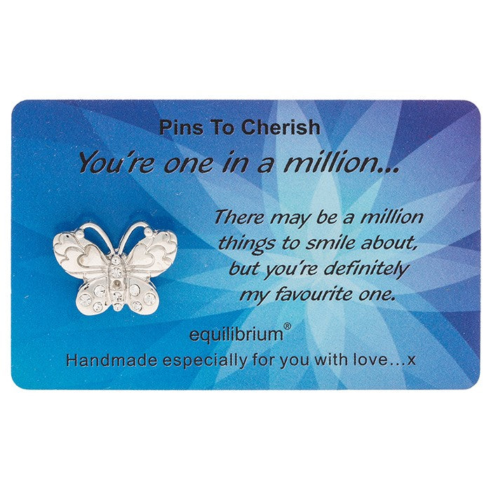 Equilibrium Cherished Pins You are one in a Million - The Cooks Cupboard Ltd
