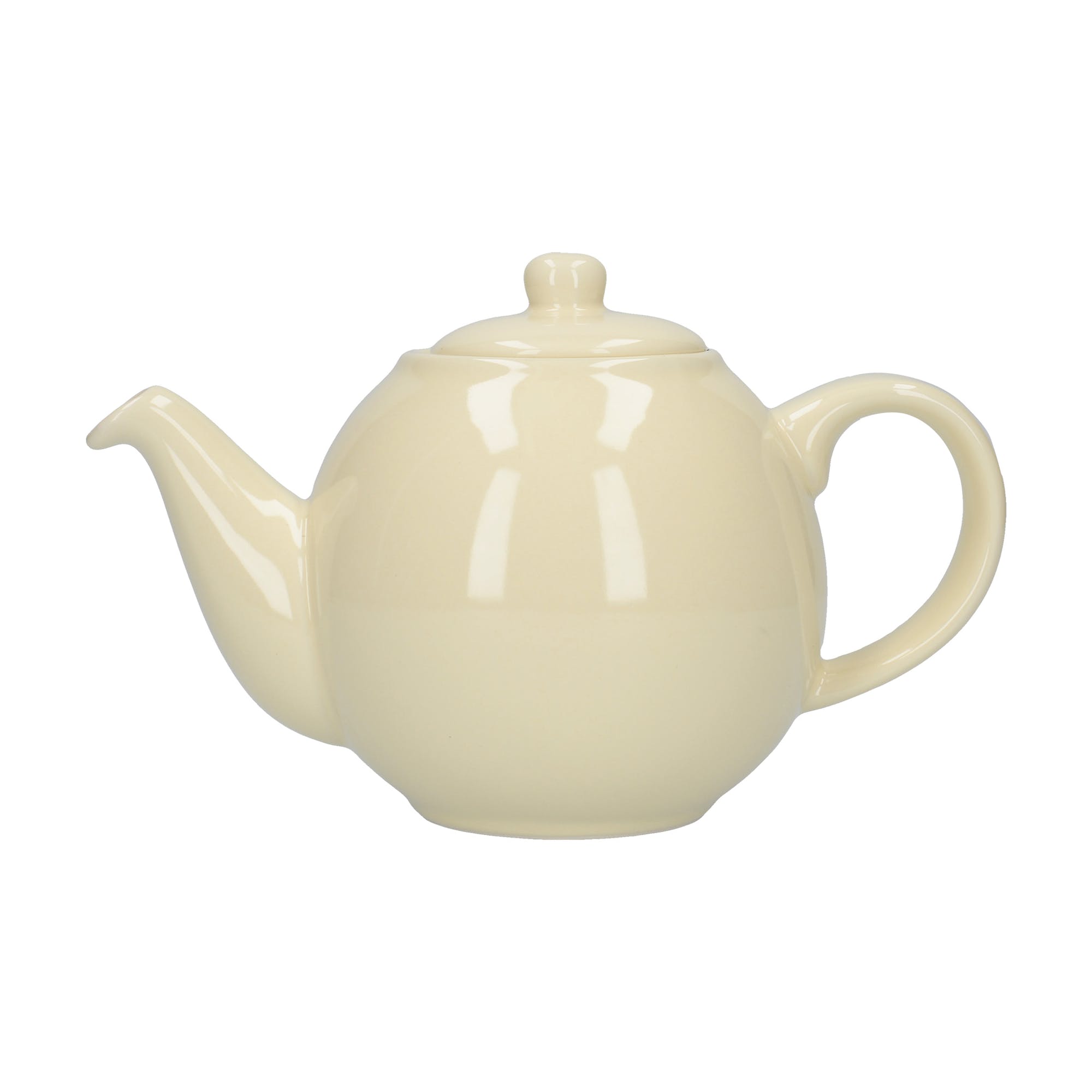 London Pottery Globe® 2 Cup Teapot Ivory - The Cooks Cupboard Ltd