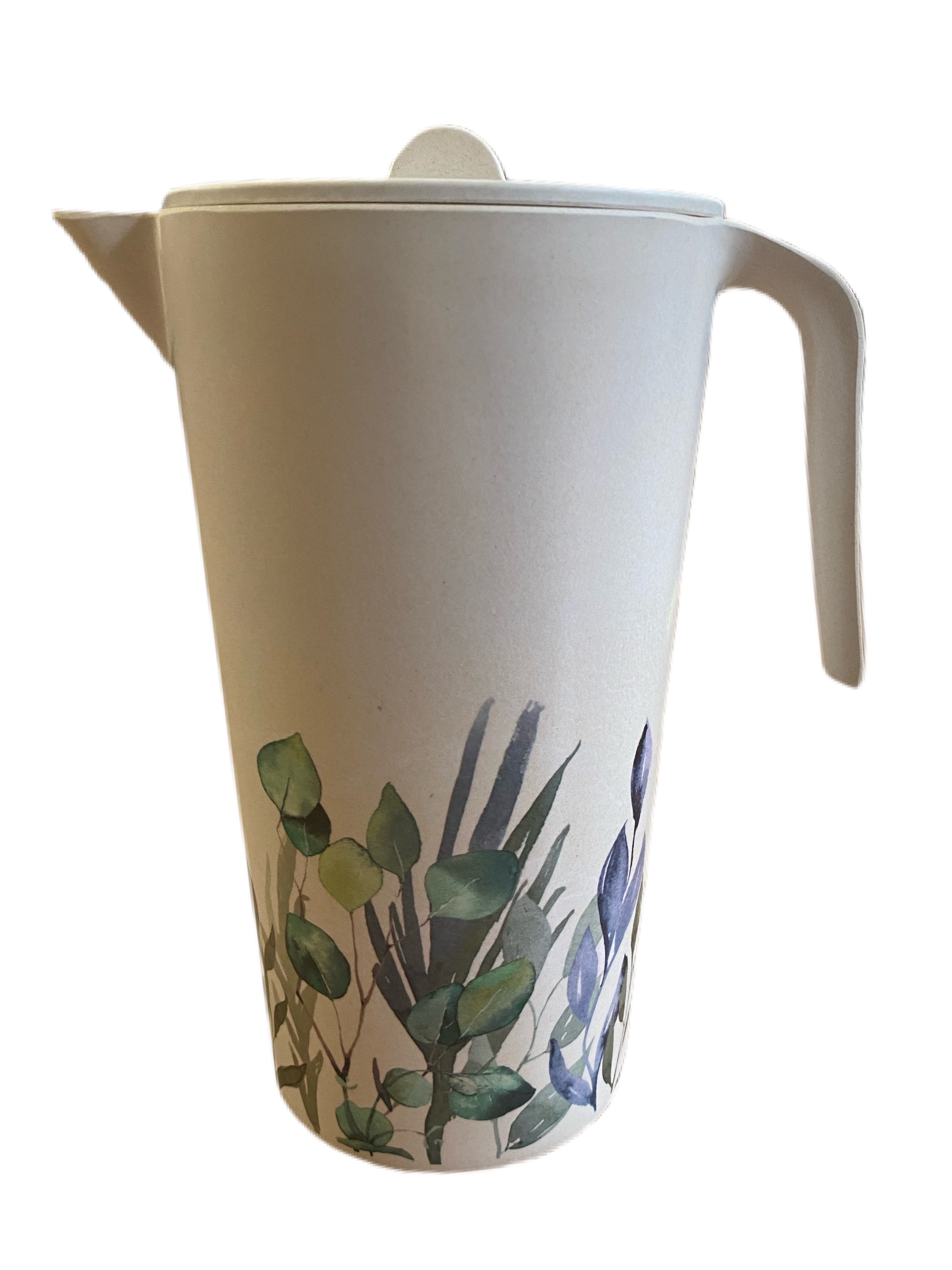 Olive Grove Bamboo Water Jug / Drinks Jug with Lid - The Cooks Cupboard Ltd