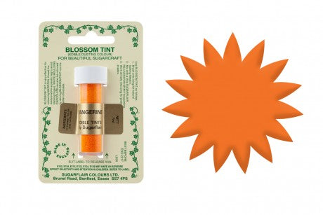 Sugarflair Edible Blossom Tint Food Dust - Tangerine - The Cooks Cupboard Ltd