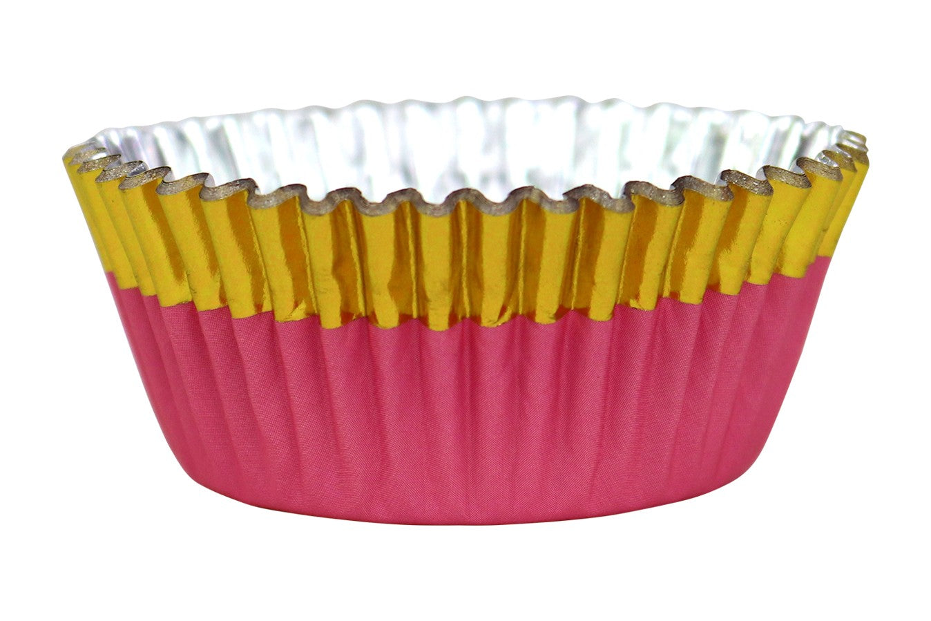 PME Cupcake baking cases pack of 30 Pink and Gold - The Cooks Cupboard Ltd