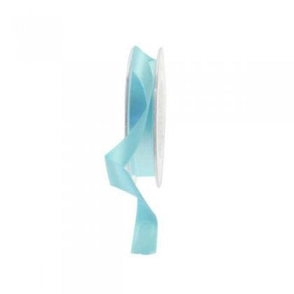 Light Aqua/Baby Blue Satin Ribbon - 15mm - The Cooks Cupboard Ltd