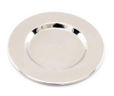 Silver Metal Charger Plate 29cm - The Cooks Cupboard Ltd