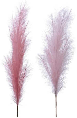 Extra Large Artificial Wispy Pampas Plume Stem - Pinks - Choose Colour - Kate's Cupboard