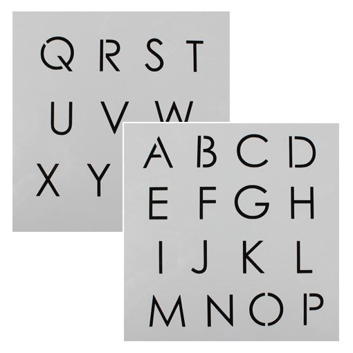 Cake Star Alphabet / Letters Stencil Kit - The Cooks Cupboard Ltd