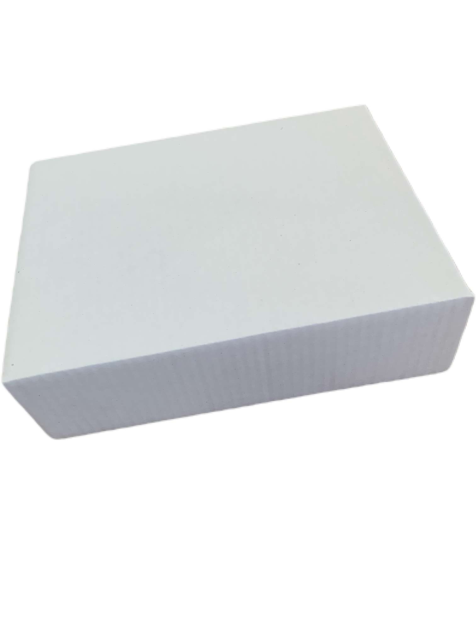 6 Cavity White Cupcake Corrugated Box and Divider 3" Deep - The Cooks Cupboard Ltd