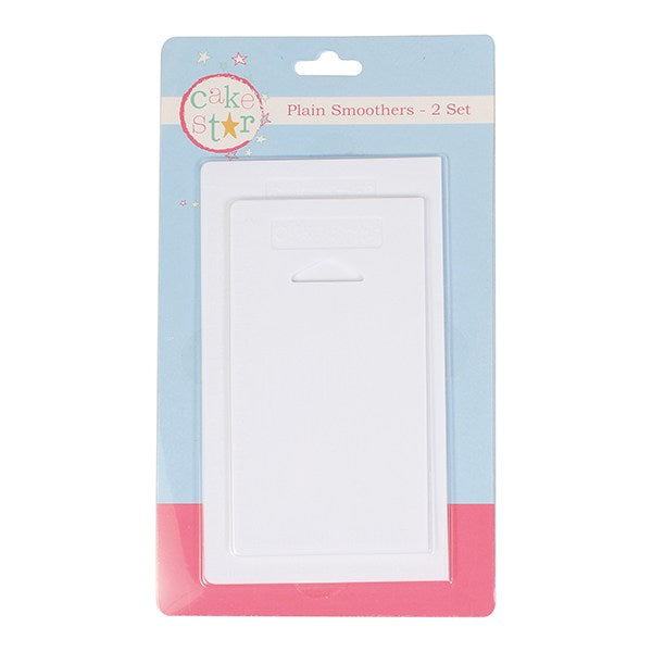 Cake Star Plain Smoothers / Side Scrapers - Set of 2 - The Cooks Cupboard Ltd