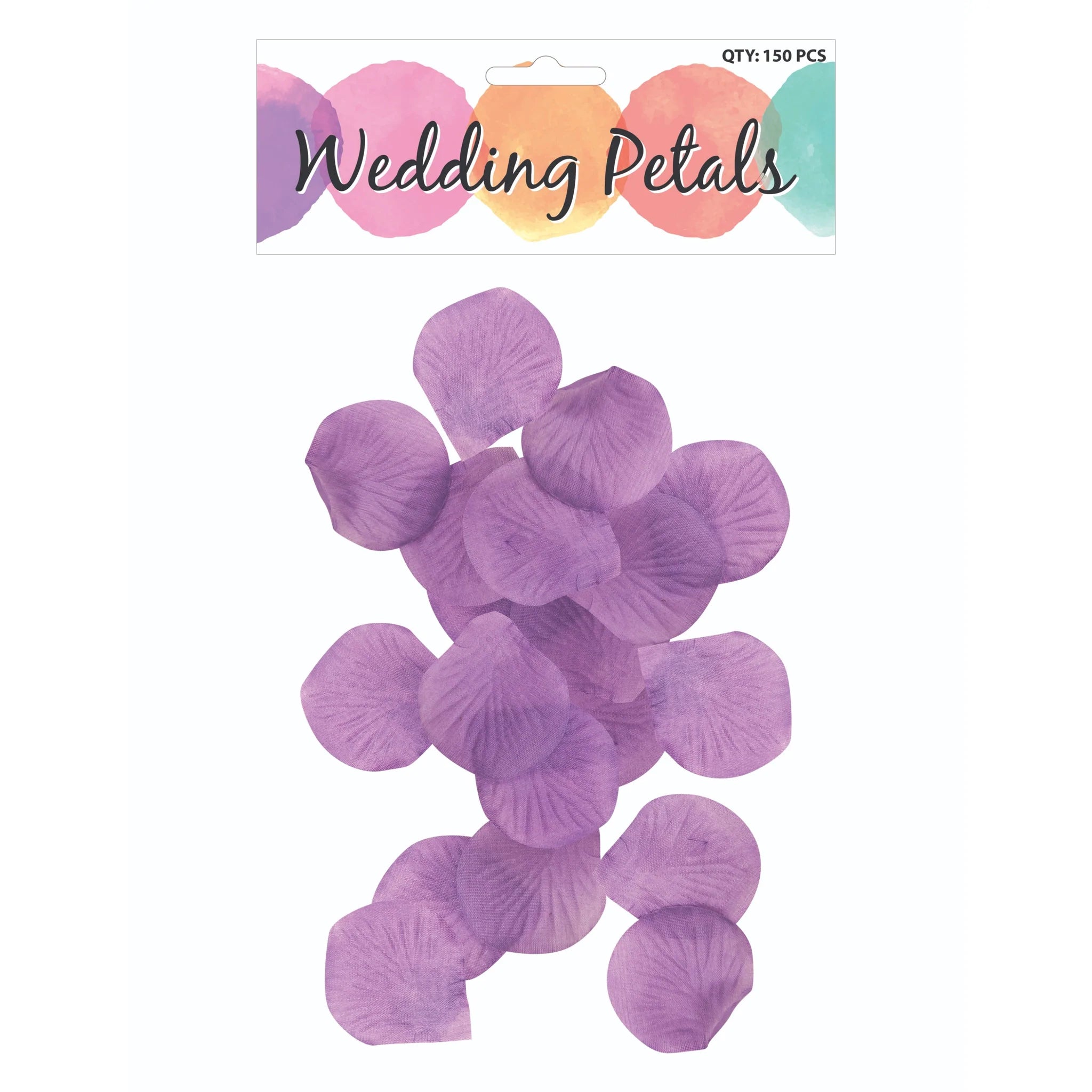Artificial Rose Wedding Petals - Pack of Approx. 250 - Lilac