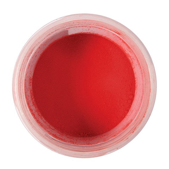 Colour Splash Dust - Matt - Pillar Box Red - Edible Sugarcraft Food Colouring Dust - The Cooks Cupboard Ltd