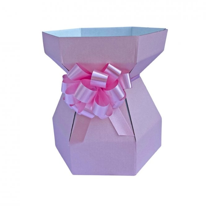 Cupcake Bouquet Box with 7 Cupcake Insert - Marshmallow Pink