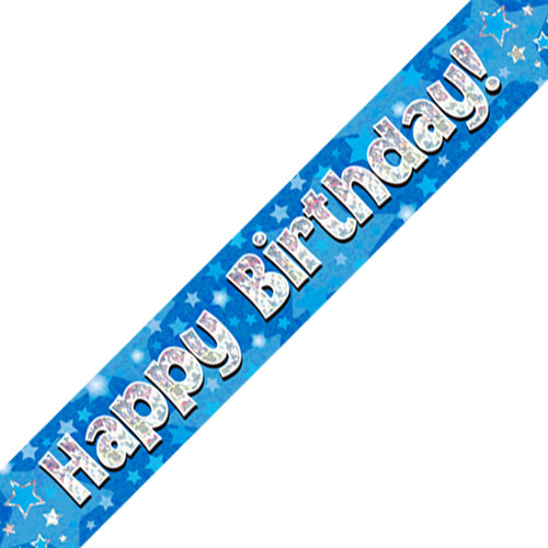 Happy Birthday Banner Blue - The Cooks Cupboard Ltd