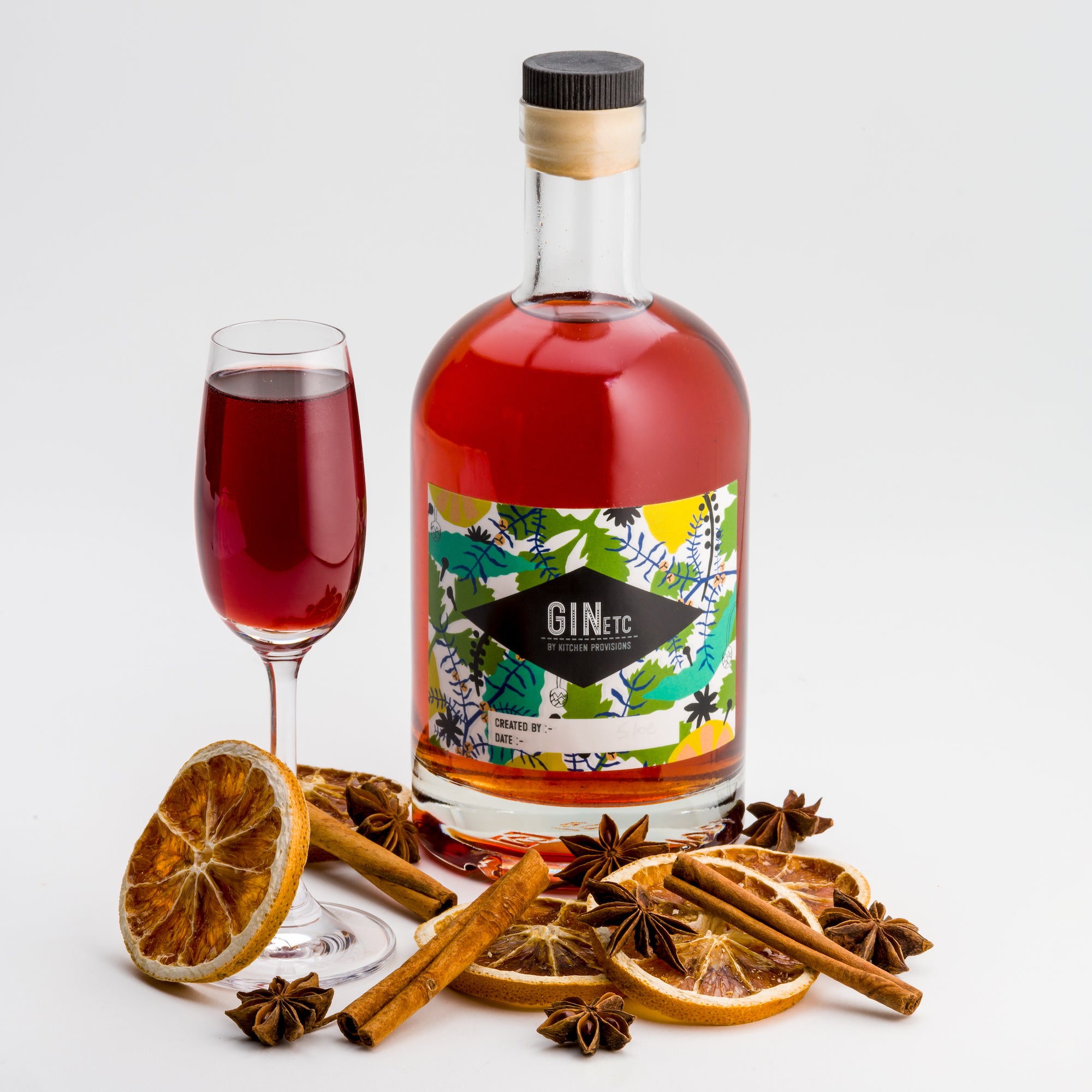Gin Etc. Gin Maker's Kit - The Hedgerow Create you own Blended Sloe Gin