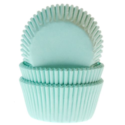House of Marie Cupcake Baking Cases - Mint Green - The Cooks Cupboard Ltd
