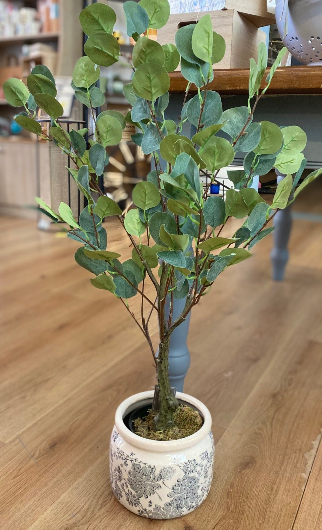 Faux Large Eucalyptus Tree - 85cm - The Cooks Cupboard Ltd