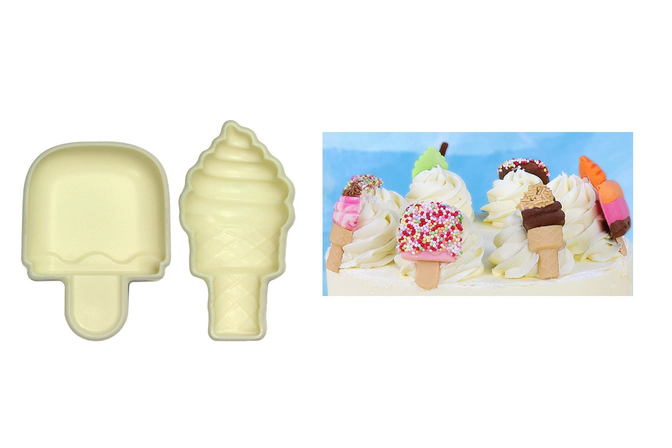 JEM Easy Pops - Ice Cream Lollipop Pop it Mould Cutter - The Cooks Cupboard Ltd