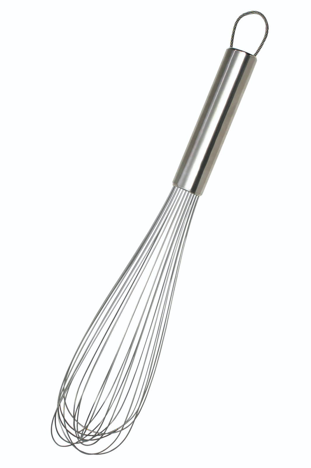 KitchenCraft Stainless Steel Eleven Wire 40cm Balloon Whisk - The Cooks Cupboard Ltd