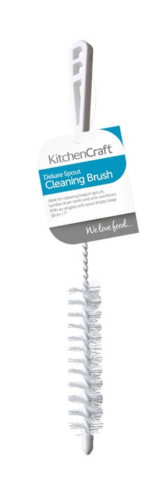 KitchenCraft 26cm Deluxe Spout Cleaning Brush - The Cooks Cupboard Ltd