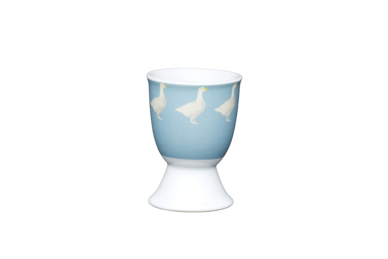 KitchenCraft Goose Grey Porcelain Egg Cup