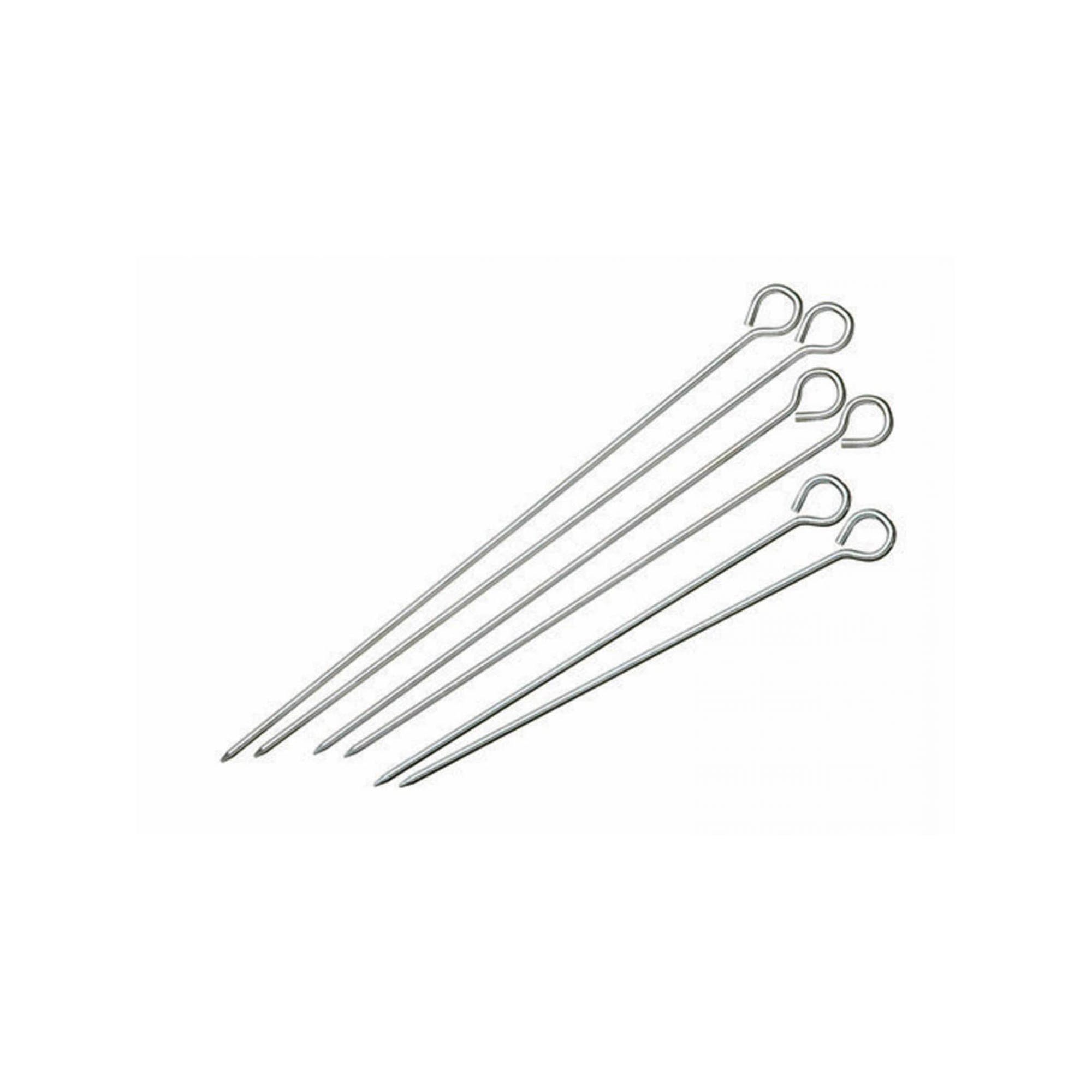 KitchenCraft Pack of Six Assorted Sized Skewers - The Cooks Cupboard Ltd