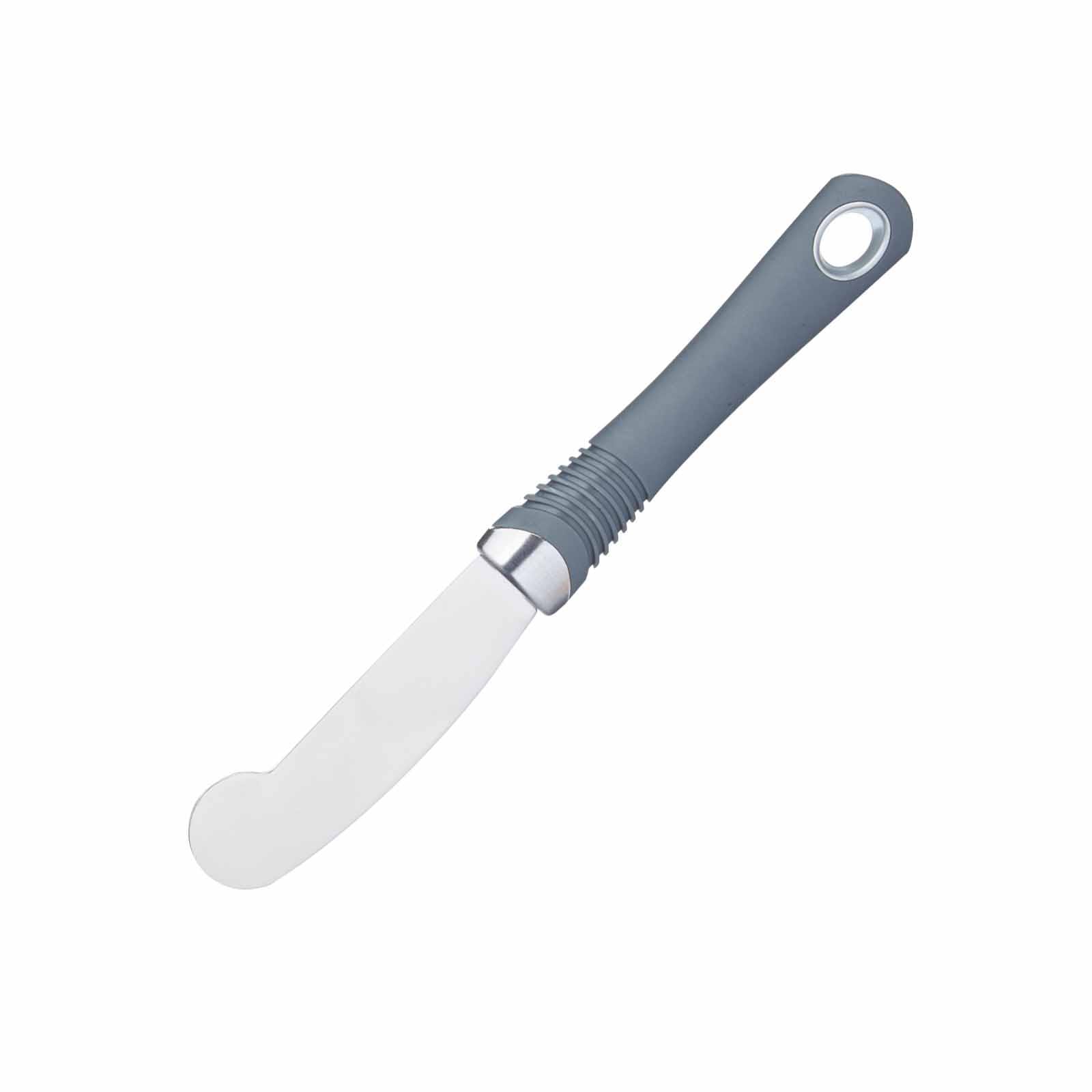 KitchenCraft Professional Butter Spreader Knife with Soft-Grip Handle - The Cooks Cupboard Ltd
