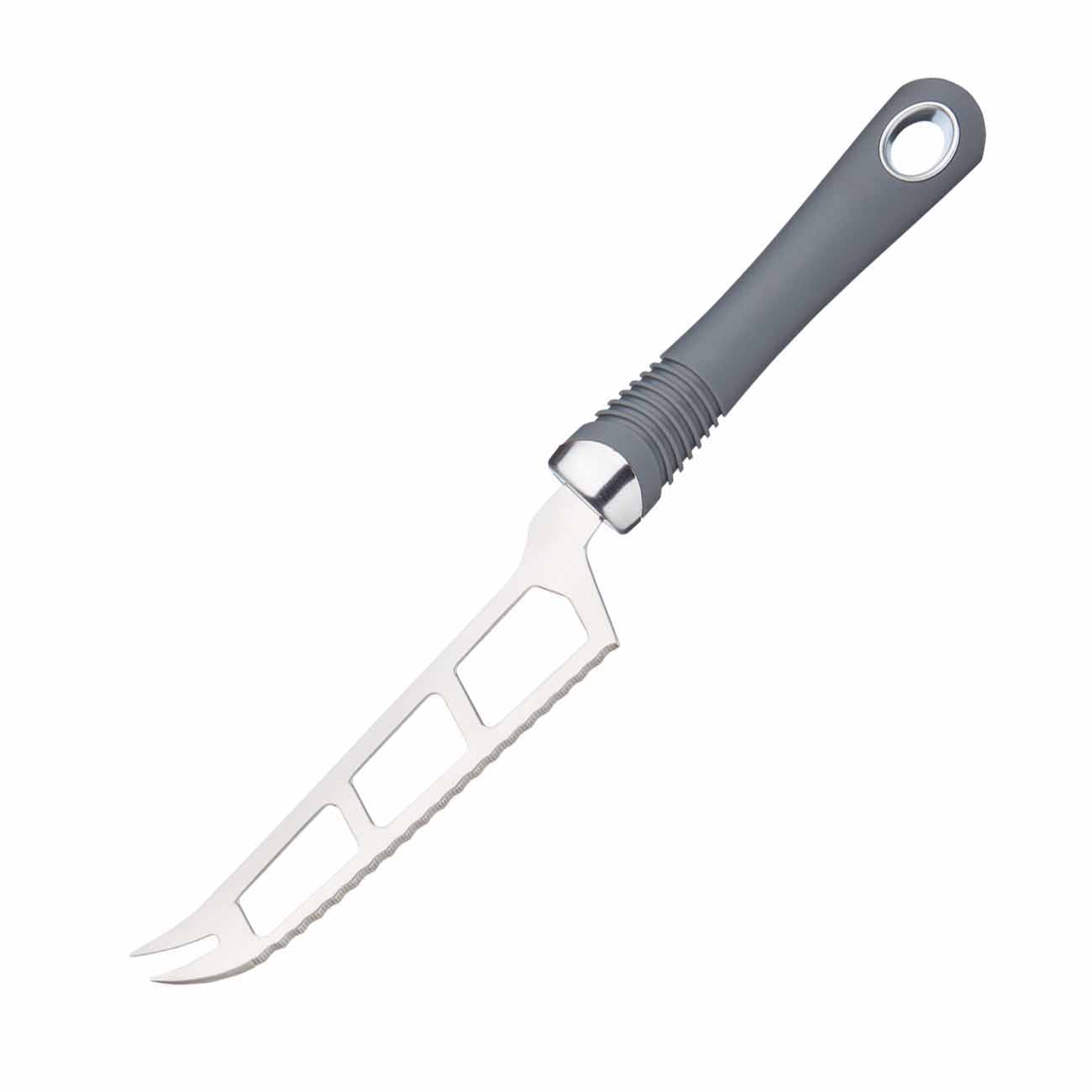 KitchenCraft Professional Cheese Knife with Soft-Grip Handle - The Cooks Cupboard Ltd