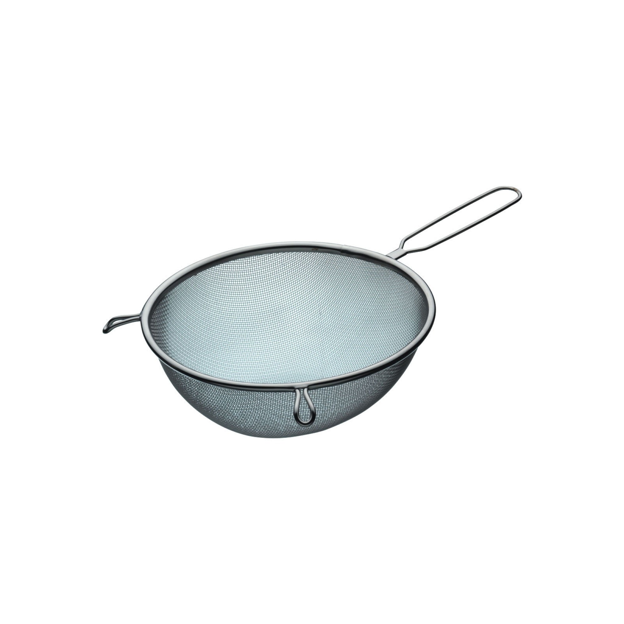 KitchenCraft Stainless Steel 20cm Round Sieve - The Cooks Cupboard Ltd