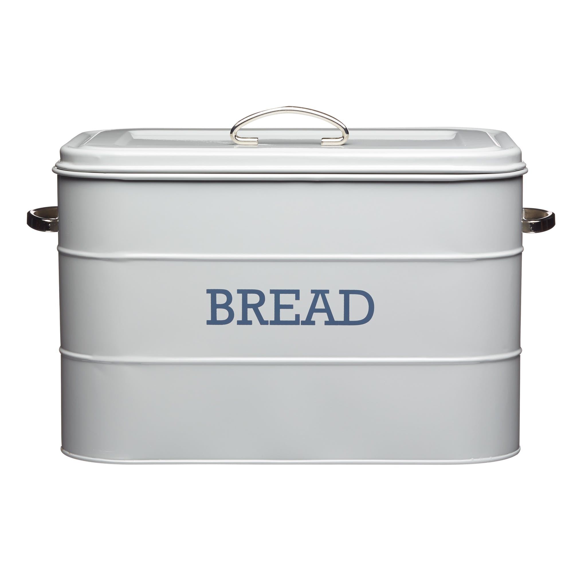 Living Nostalgia French Grey Bread Bin - The Cooks Cupboard Ltd