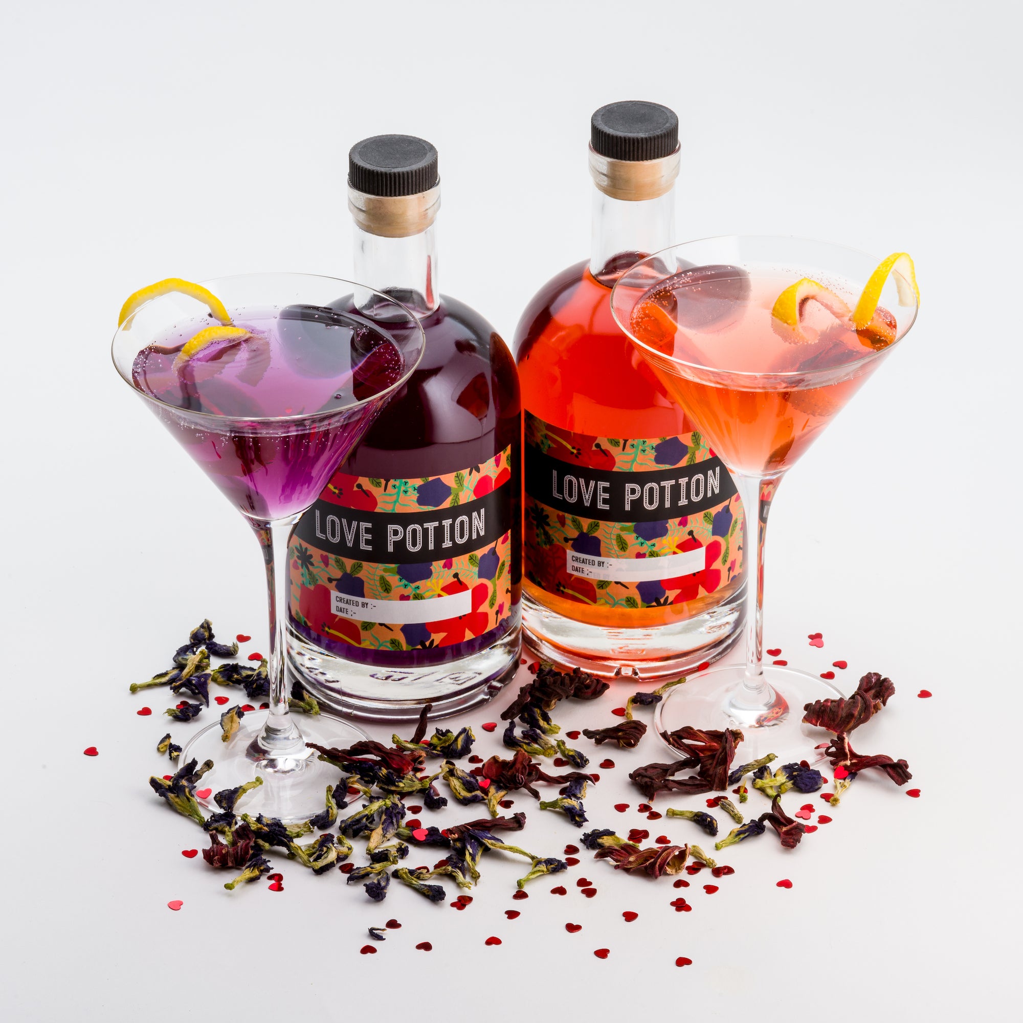 Gin Etc. Gin Maker's Kit - The Love Potion Create you own Blended Gin