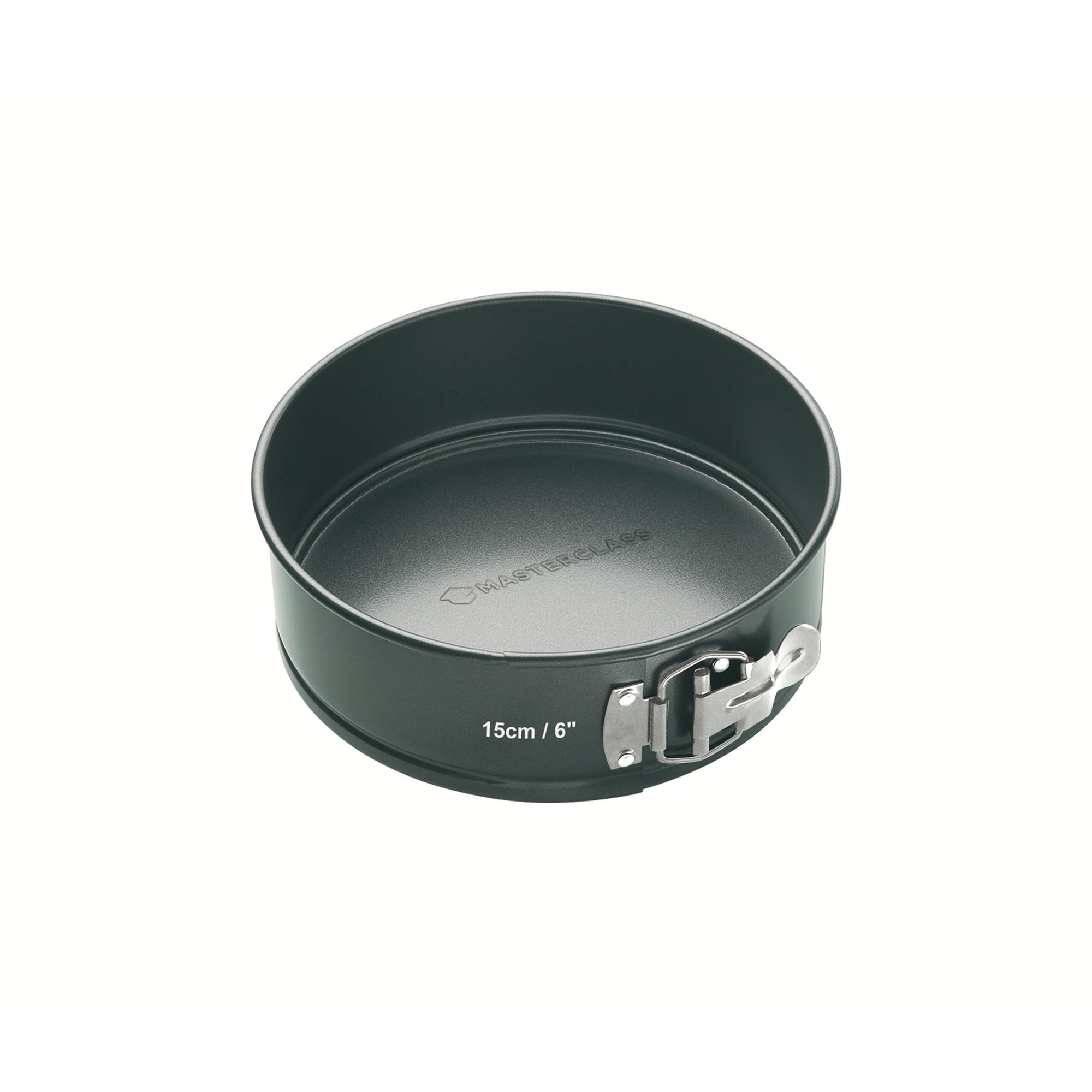 MasterClass Non-Stick 15cm / 6 inch Loose Base Spring Form Cake Pan - The Cooks Cupboard Ltd