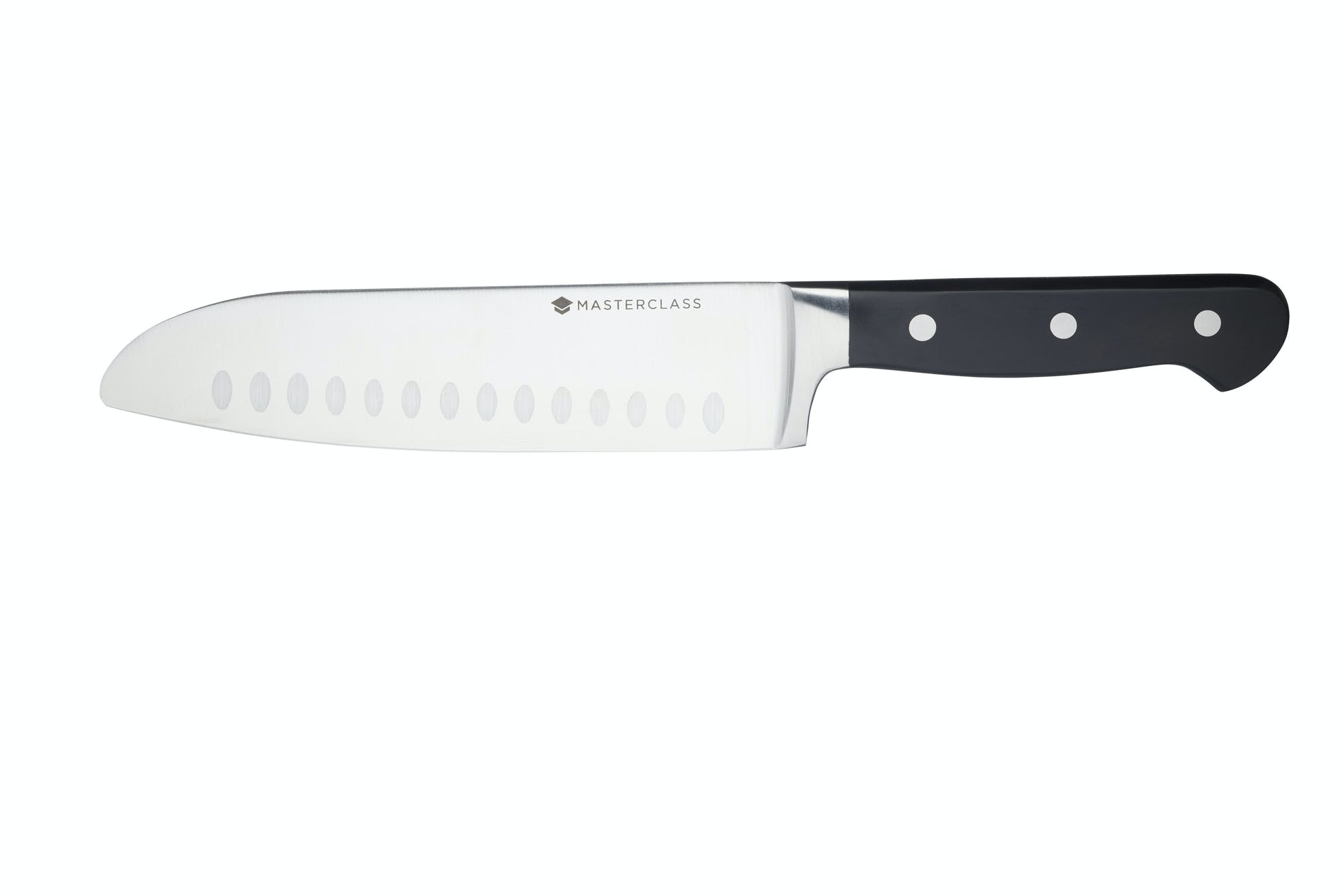 MasterClass Tipless 18cm (7") Santoku Knife - The Cooks Cupboard Ltd