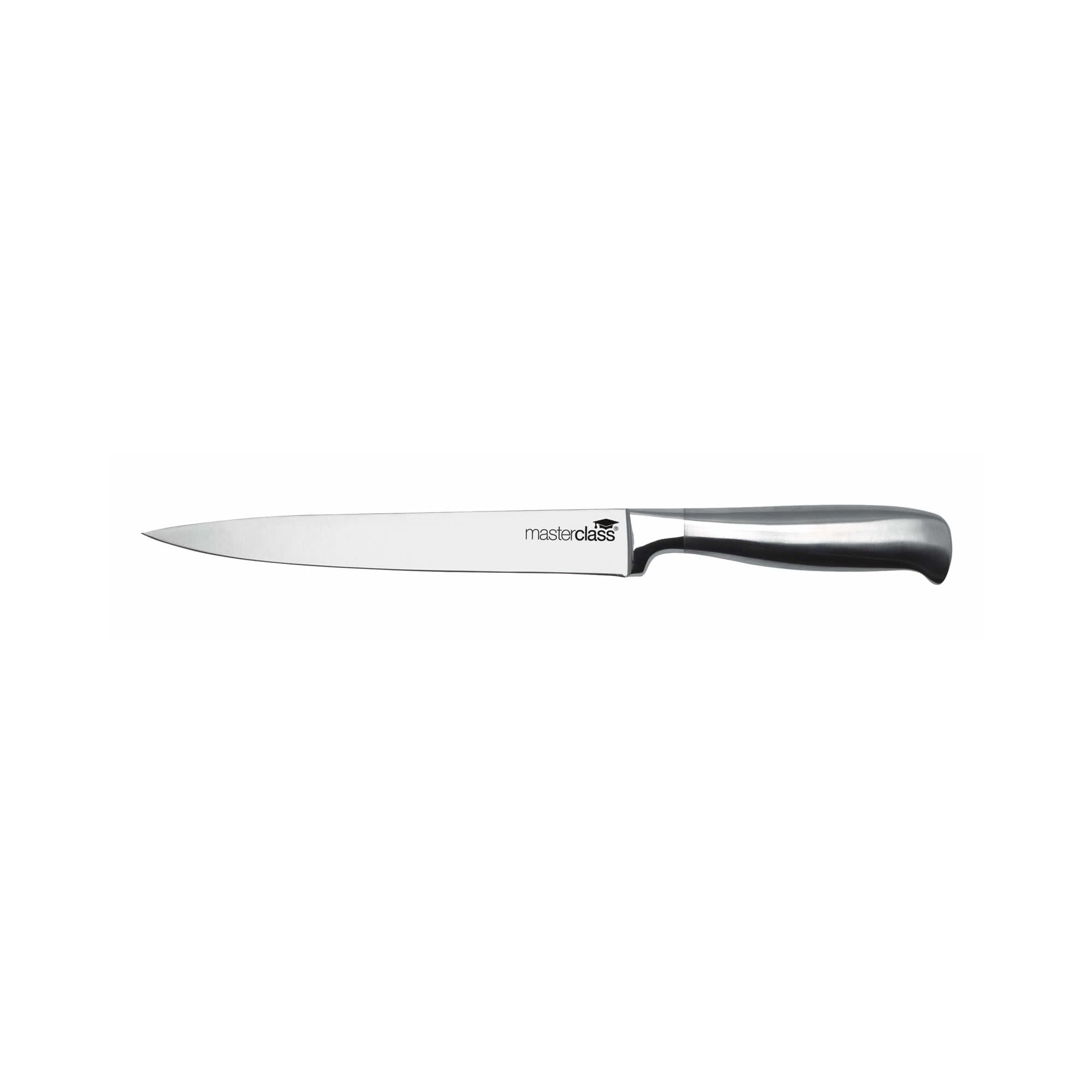 MasterClass Acero Stainless Steel 20cm (8") Carving Knife - The Cooks Cupboard Ltd