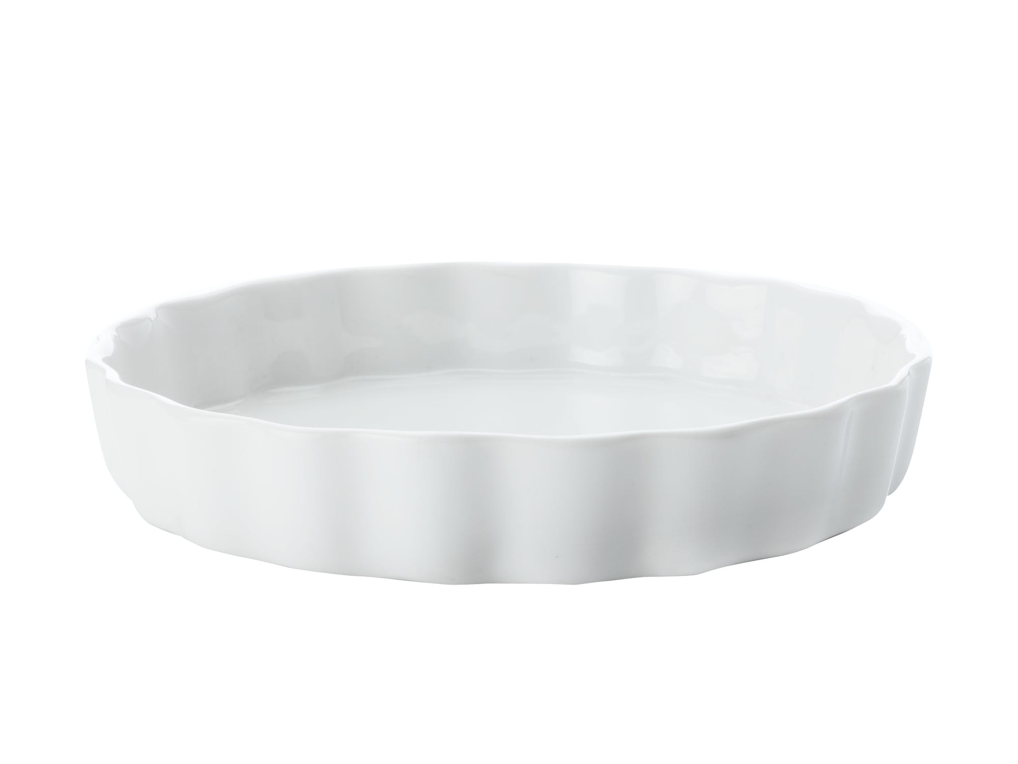 Maxwell & Williams White Basics Flan Dish 13cm - The Cooks Cupboard Ltd