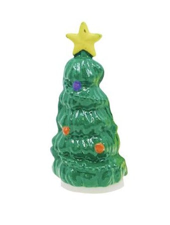 Mini Christmas Tree Plastic Cake Topper Pick - The Cooks Cupboard Ltd