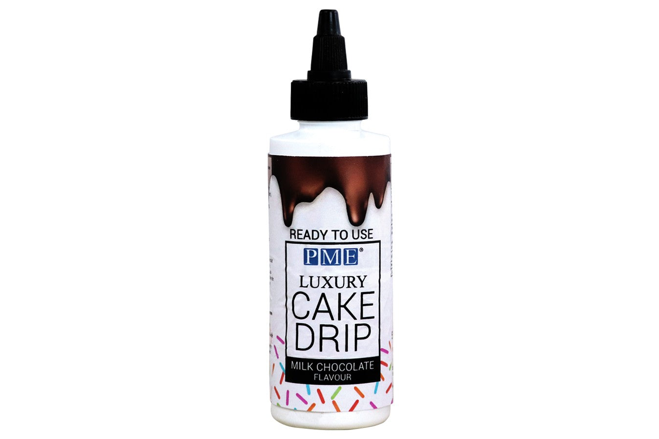 PME Luxury Milk Chocolate Cake Drip - Ready to Use Drizzle - The Cooks Cupboard Ltd