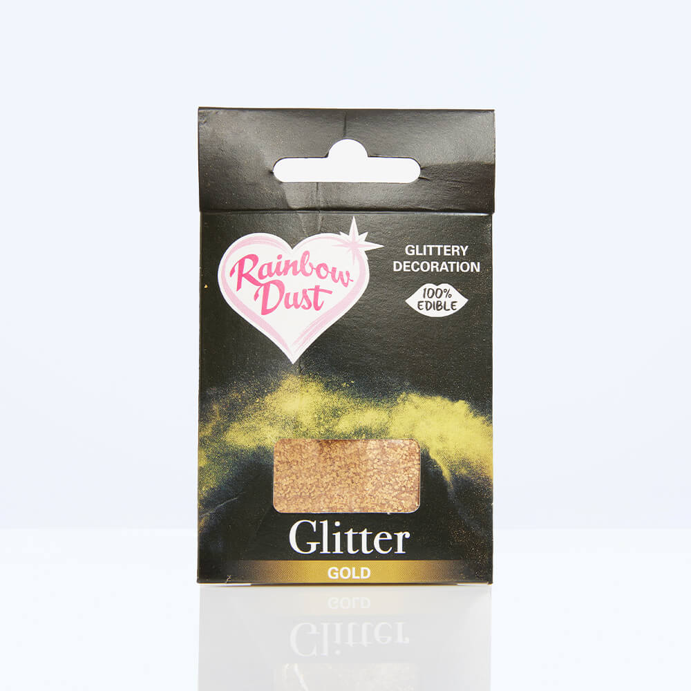 Rainbow Dust Edible Glitter - Gold