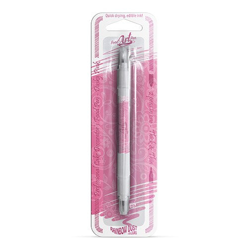 Rainbow Dust Edible Food Art Pen - Dusky Pink - The Cooks Cupboard Ltd