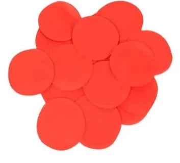 Circle / Round Tissue Paper Confetti - 15mm Size - 14gram Pack - Red - Kate's Cupboard