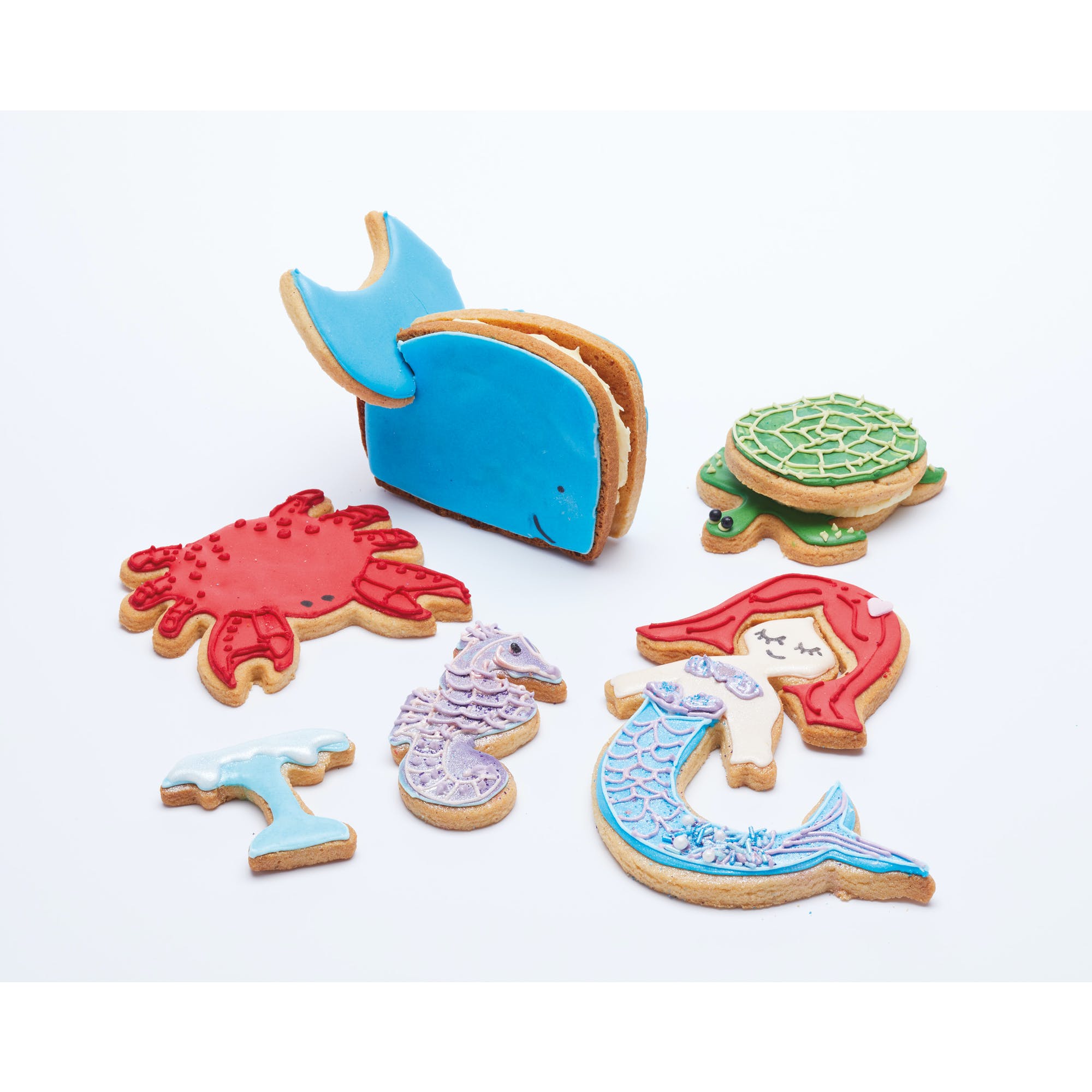 Sweetly Does It 3D Sea Life Under The Sea Cookie Cutter Set - The Cooks Cupboard Ltd